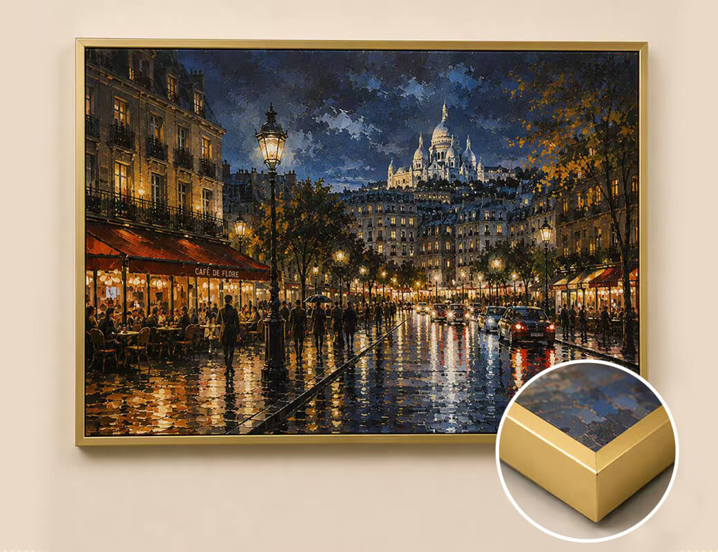 Gold Aluminum Frame