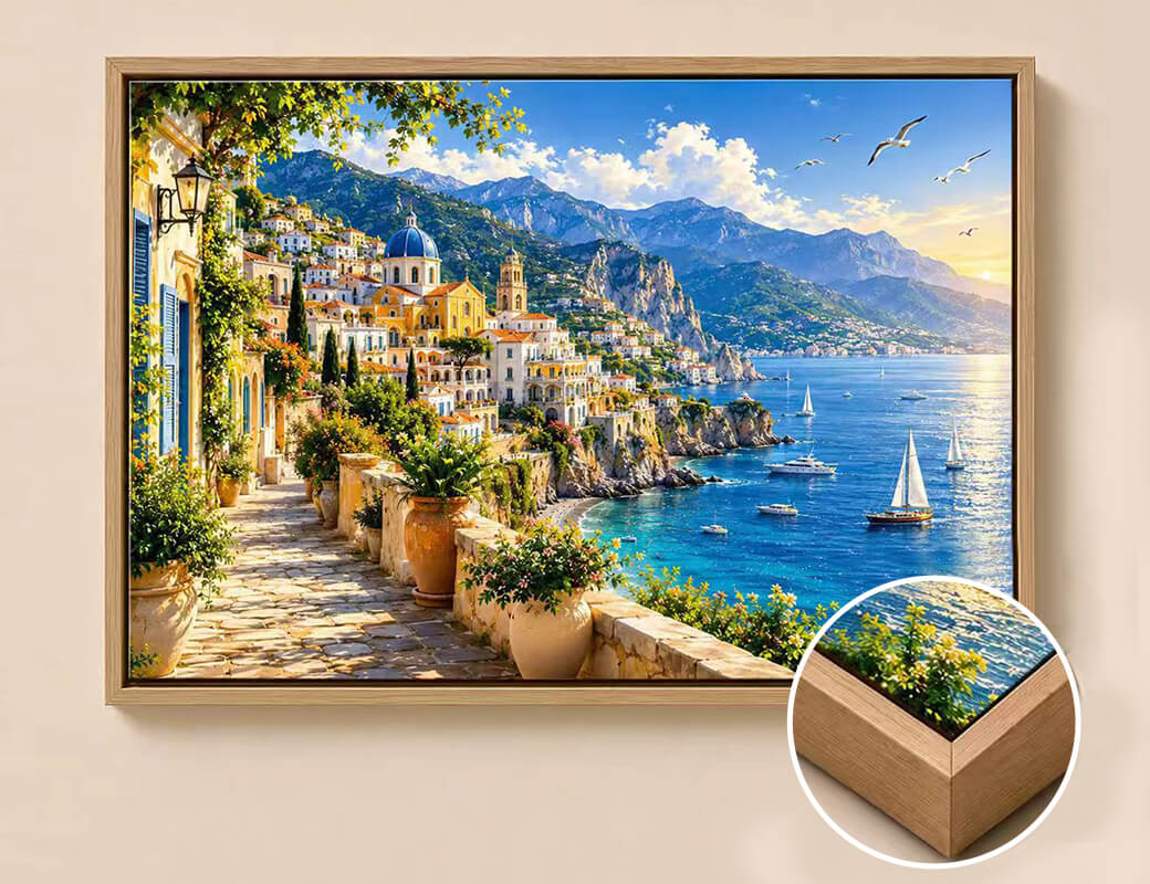 Natural Wood Frame